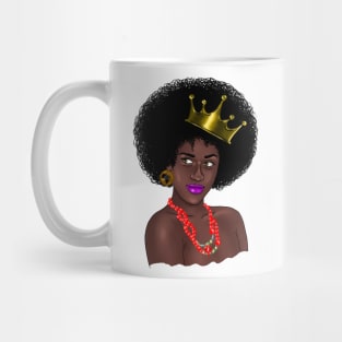 Afro Queen Melanin Mug